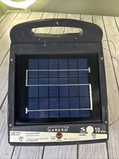 Zareba 10 Mile Solar Powered .15 Output Electric Fence Controller Pre-Owned.