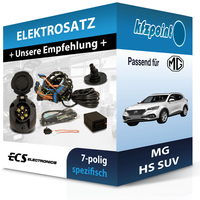 ECS E-Satz 7Polig Fahrzeugspezifisch Passend für MG HS SUV Elektrosatz