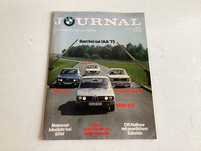BMW Journal 5/73 original 68-seitig 2002/525/R75/3.0 CSL schön selten !