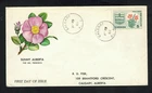 Canada #426 1966 5¢ Alberta Emblems, Unknown cachet FDC - Calgary cds