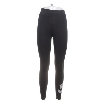 Nike, Sportleggings, Größe: S, Schwarz/Weiß, Baumwolle/Elasthan/Polyester #aKC