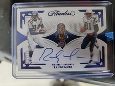 Flawless Randy Moss Auto 10/10 2023