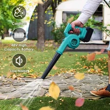 2.9 lbs Lightweight Handheld Leaf Blower: Cordless, Electric for Garden Care