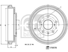 Tambour de frein Suzuki SX4