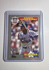 2022 Topps Series 2 1987 Topps All-Star Baseball Darryl Strawberry #87AS-34 /299