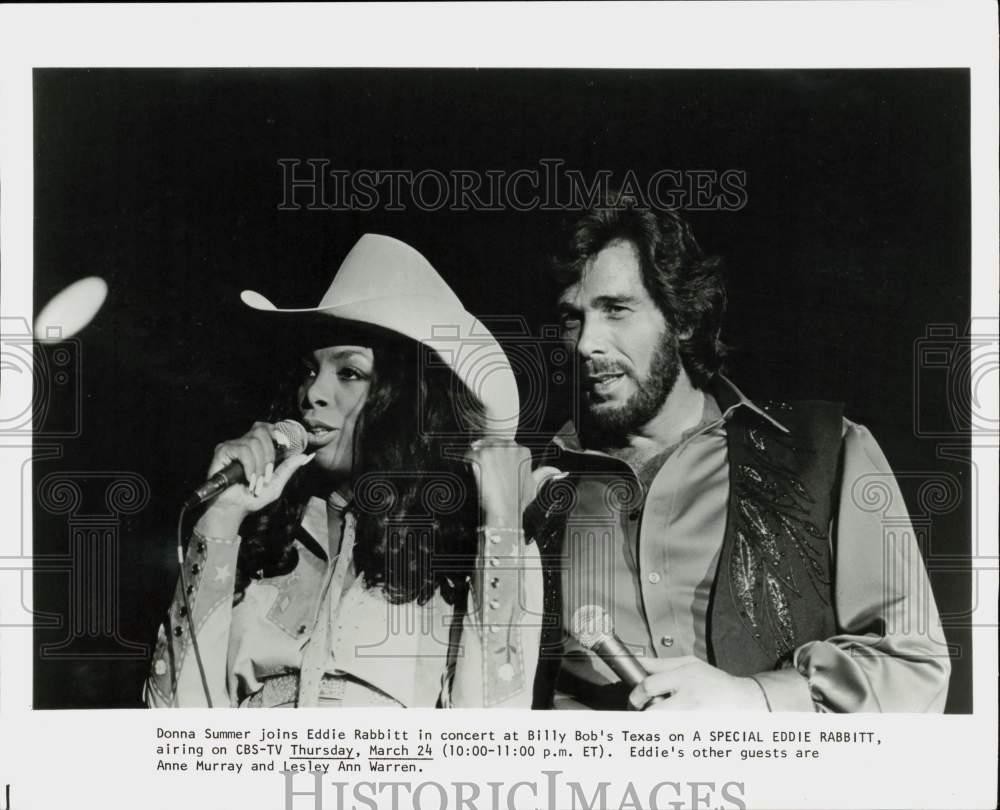 Press Photo Donna Summer on 