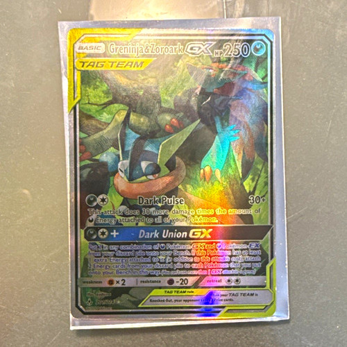 Greninja & Zoroark GX (201) (Full Art)