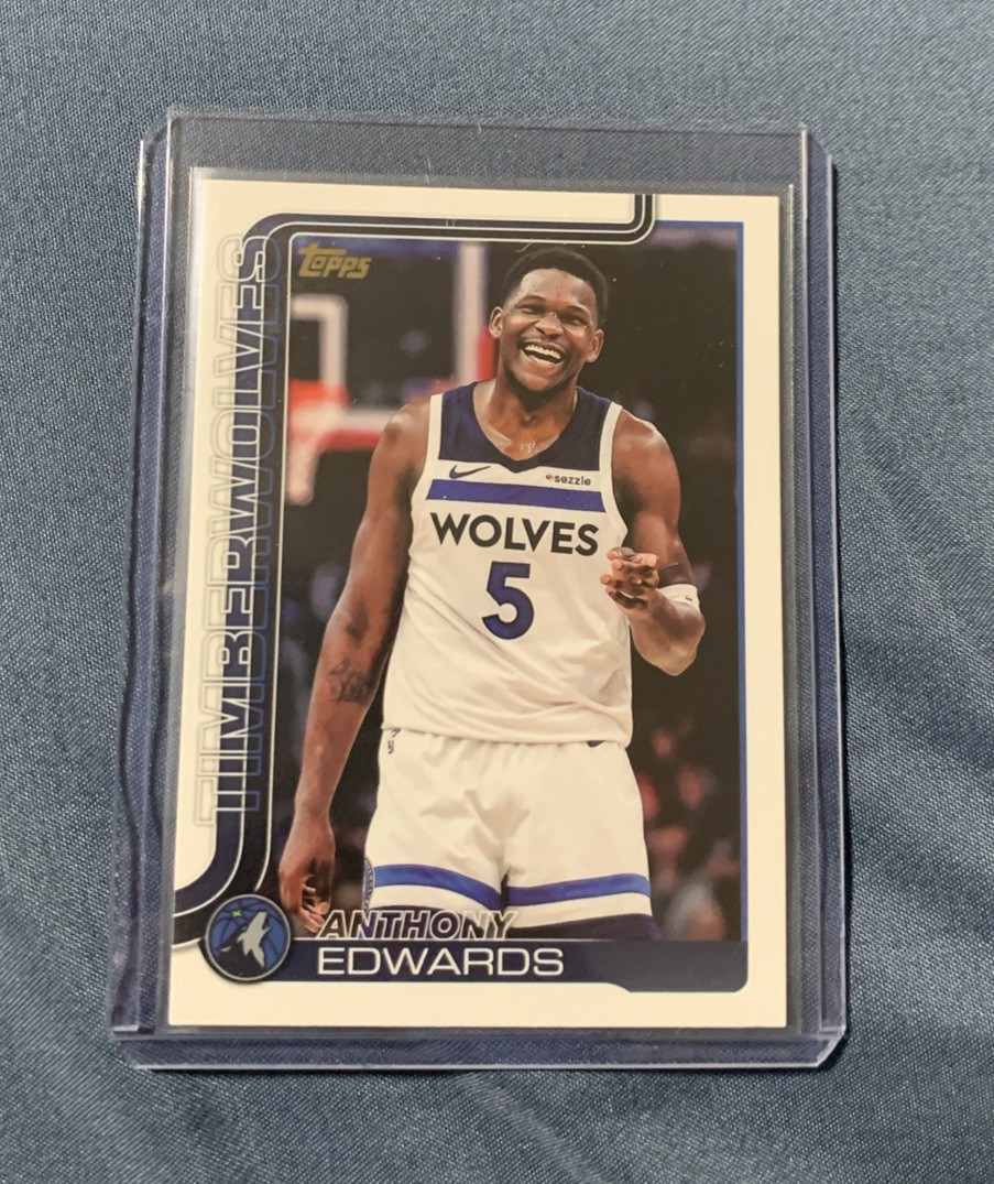 2025-26 Topps - Anthony Edwards #108 Golden Mirror Variation (SSP)