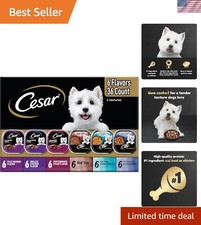 36 x 3.5 oz. Home Delights & Classic Loaf Wet Dog Food for Happy, Healthy Pets 6.09 per gallon