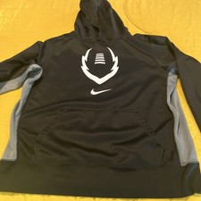 Nike Dri-Fit Therma Football Training Pullover Hoodie Youth XL Black Sweatshirt