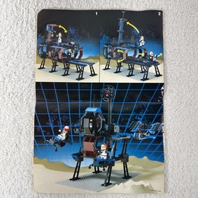 Lego Vintage Space Police 6955 Space Lock-Up Isolation Base