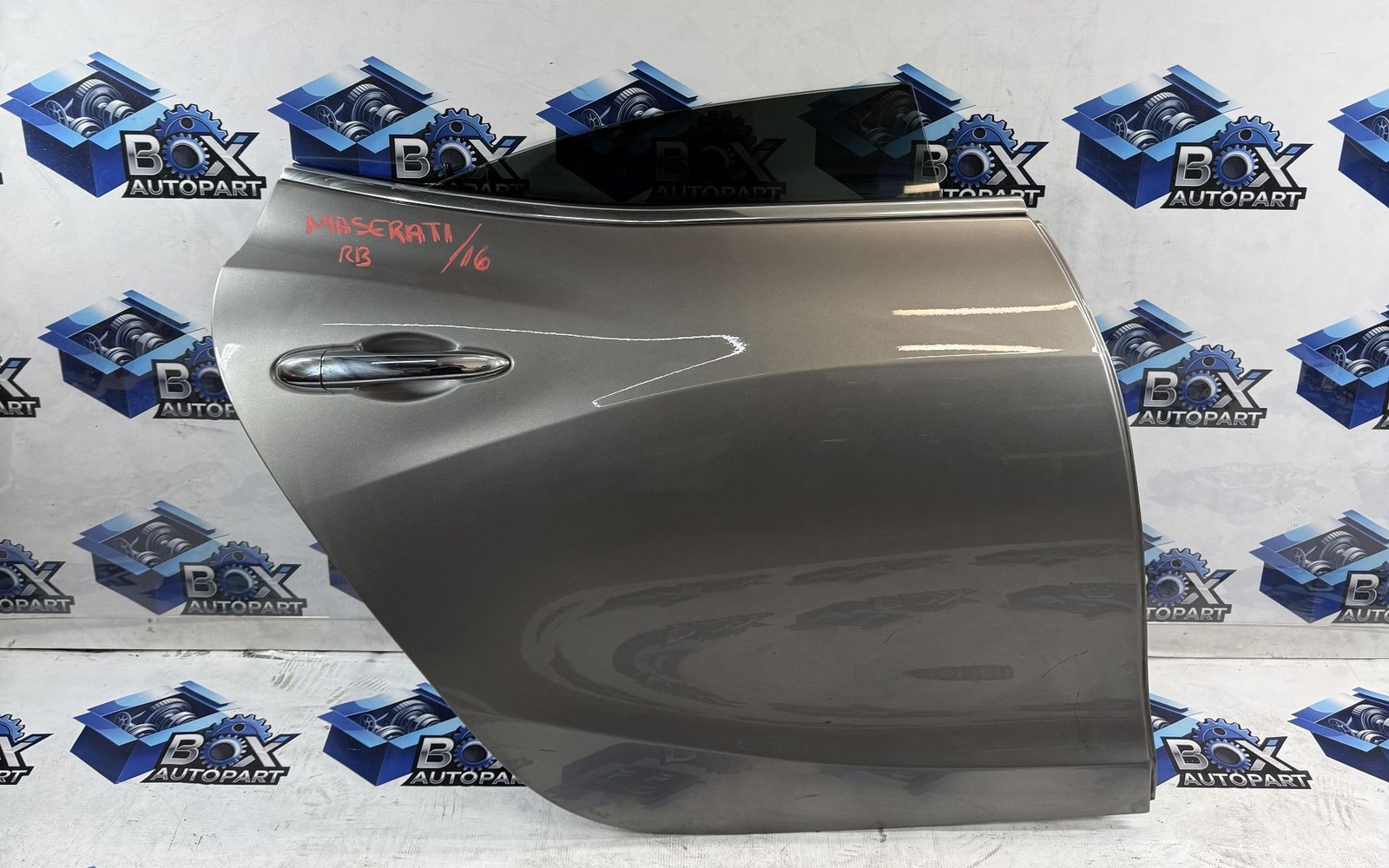 2014-2024 MASERATI GHIBLI Rear Door Right Passenger Side Gray Paint: 672B OEM