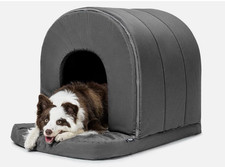Orthopedic Large Dog in- outdoor House 35  x22  x23   EggCrate Foam Tent Washable