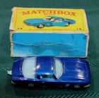 LOT #18 MATCHBOX LESNEY 1/64 TOY CAR  ISO GRIFO #14 + PARTIAL ORIGINAL BOX VG