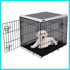 42 Inch Dog Crate Cover for Wire Cages Indoor Breathable Polyester Pet Kennel...