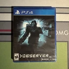 Observer Limited Run - PlayStation 4 (New, Sealed)