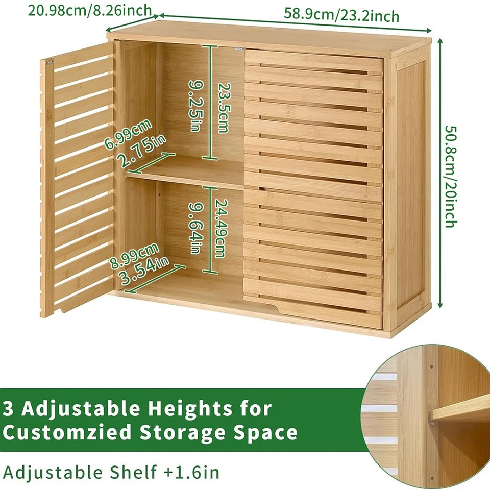 1 pezzo mobiletto da bagno a parete portabiancheria armadio - Immagine 2 di 4