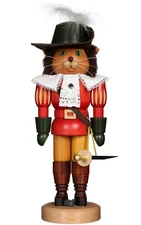 NEW in Box - Ulbricht Puss N' Boots - German Christmas Nutcracker 32-549