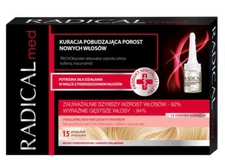 RADICAL med STIMULATING NEW HAIR GROWTH TREATMENT For Men & Women 15 amp.