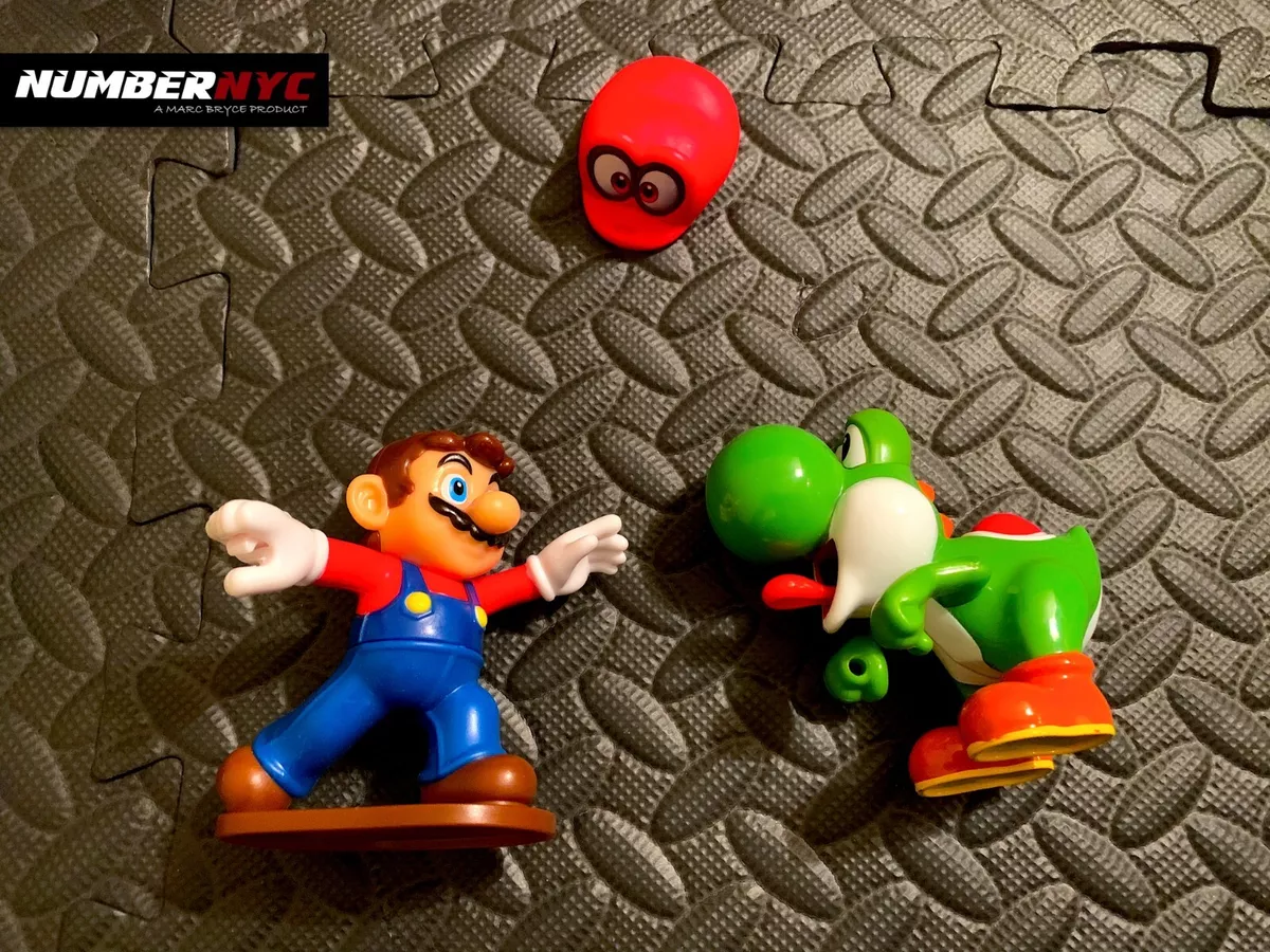 Mcdonalds mario on sale toys blocks