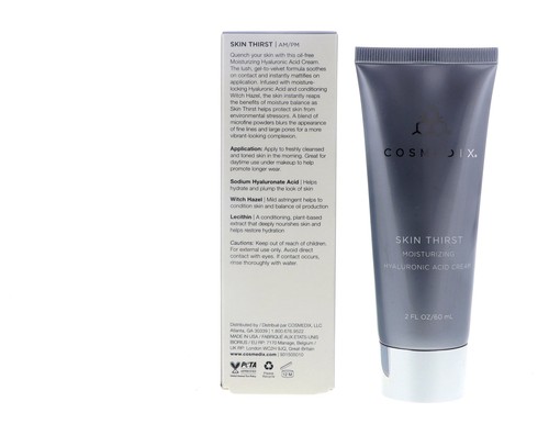 CosMedix Skin Thirst Moisturizing Hyaluronic Acid Cream, 2 oz 2 pack - Picture 2 of 4