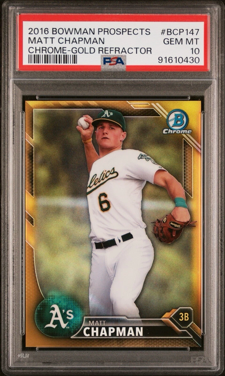 Bowman Matt Chapman Baseball Sports Trading Cards & Accessories