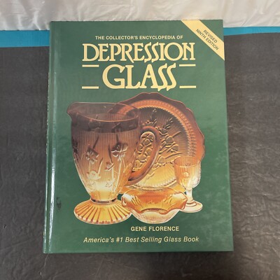 Collector Encyclopedia of Depression Glass Gene Florence 9th Edition Hardcover