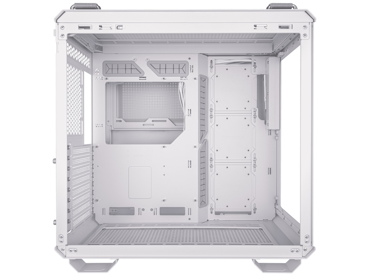 Корпус для компьютера ASUS TUF Gaming GT502 White ATX Mid Tower с передней панелью RGB