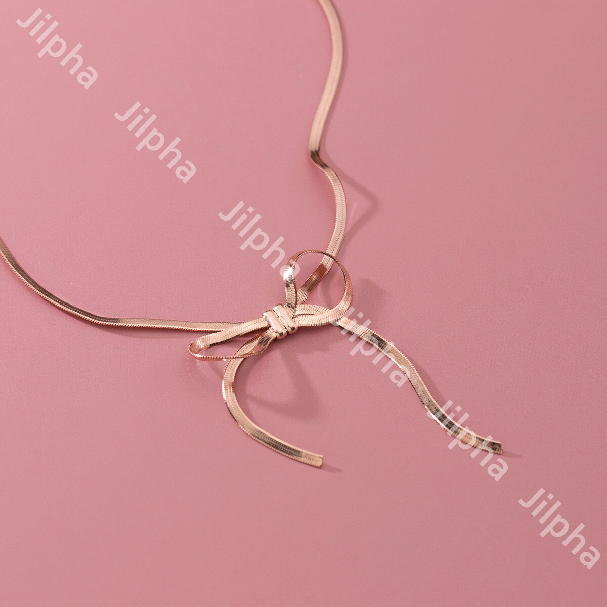 ネックレス・ペンダント French Bow Two Way Necklace Sterling Silver Ribbon Bow Choker Necklace A2043 | eBay