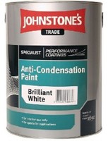 Johnstone's Trade Anti-condensation Paint Brilliant White 5l Johnstone's Trade Anti-condensation Paint Brilliant White 5l