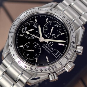 OMEGA Speedmaster 3513.50 AUTOMATIC 25 JEWELS CAL.1152 DATE ANALOG MEN'S  WATCH | eBay