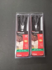 FastenMaster FMTLOK10-12 TimberLOK Black Steel Hex Head Wood Screws 10" 2-Packs