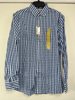 Nick Graham Men's Stretch Modern Fit Long Sleeve Shirt Size Medium NWT ...