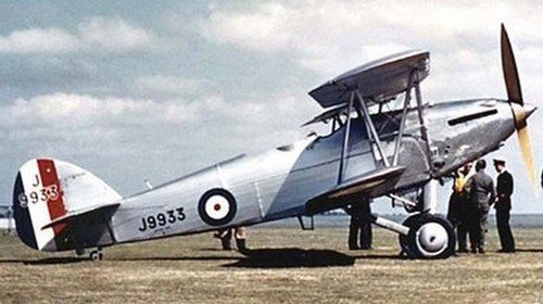 1/72 British bi-plane fighter Hawker Hart Amodel 72240 Plastic model kit - Picture 10 of 12