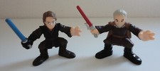 Star Wars Galactic Heroes Anakin Skywalker Count Dooku Action Figures 2004 LFL