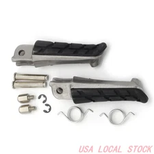 For Honda Foot Pegs Front Footrest VFR800 Interceptor 2002-2009 CB400 VTEC 99-13