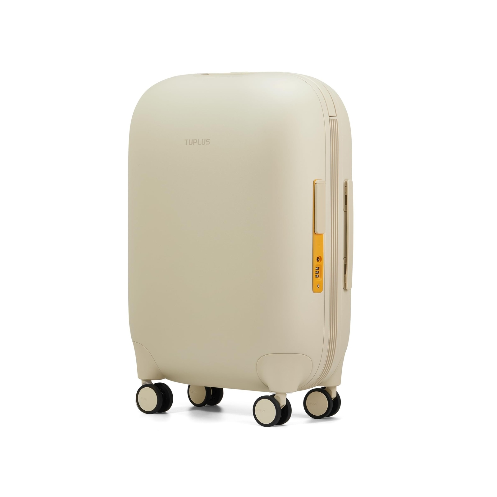 TUPLUS Suitcase ABS Hard Shell Luggage Hold Check in Travel Case with 4 Spinn...