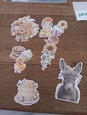 6X PAPER DIE CUTS FOR SCRAPBOOKING/JOURNALS MIXED PD132 