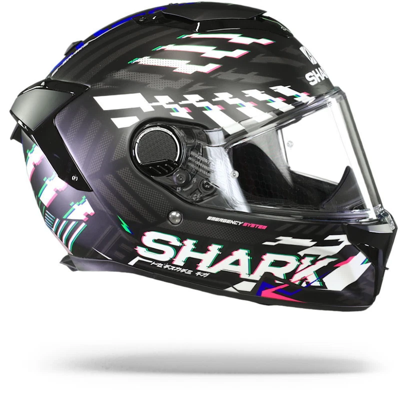 Shark Spartan GT E-Brake Kba Helmets Matt Black White, photo 2 of 5