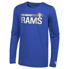 New Era NFL Men's Los Angeles Rams Blitz Long Sleeve Performance Tee