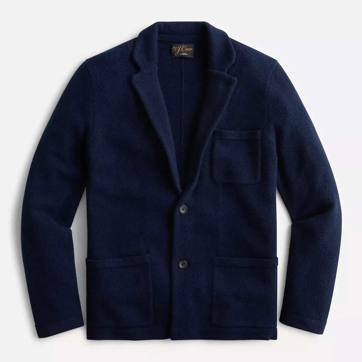 J. CREW Men's Cashmere Sweater Blazer Navy Blue - $328 NWT | eBay