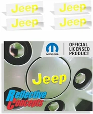 JEEP Center Cap Overlay Decals fits 2015-2023 Jeep Renegade