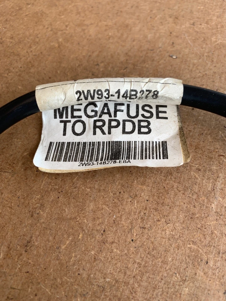 Jaguar XJ8 2004-2008 EBA Megafuse a RPDB línea de conector de cable OEM 2W93-14B278 Foto 2 de 4