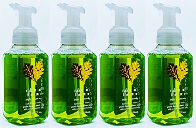 4 Bath & Body Works BRIGHT AUTUMN SKY Gentle  Foaming Hand Soap 8.75 oz