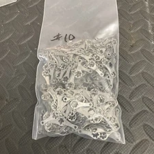 100 pc   #10  Grounding Solder Lug Terminals Vintage HH Smith 1410-10