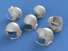 Royal Model 1/35 Israeli IDF Type 601 CVC AFV Crew Helmets (6 helmets) 894