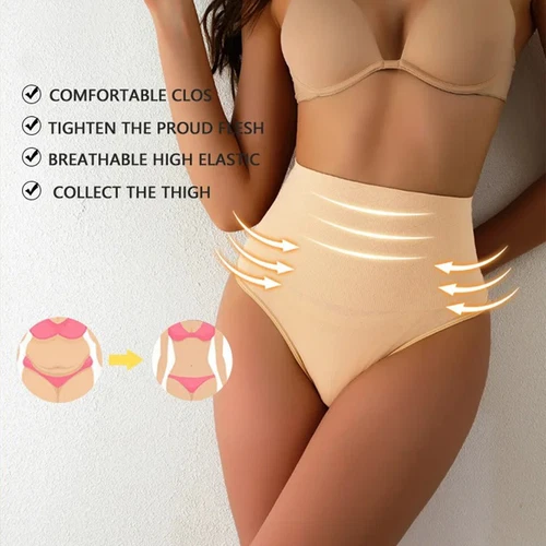 US Lady Slim Tummy Control Body Shaper High-Waist Trainer Thong Panty Shapewear - Zdjęcie 5 z 27