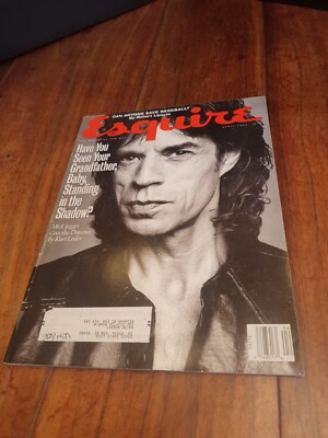 Esquire Magazin - Mick Jagger 1993 - Englisch. Ok Zustand.