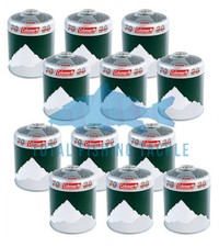 Coleman Camping Stove Gas Canister Screw Top C500 x12 - Fishing Camping Cooking