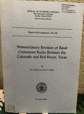 #ad W L Rodda Fisher Nomenclature revision of basal Cretaceous rocks between 1966 $46.20